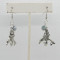 Mermaids and Dolphins Dangle Earrings